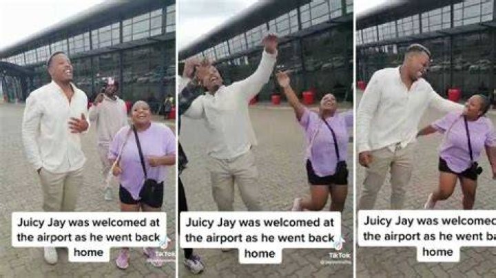 'BB Titans': Juicy Jay Receives Hero’s Welcome at Mthatha Airport After Eviction From Big Brother House