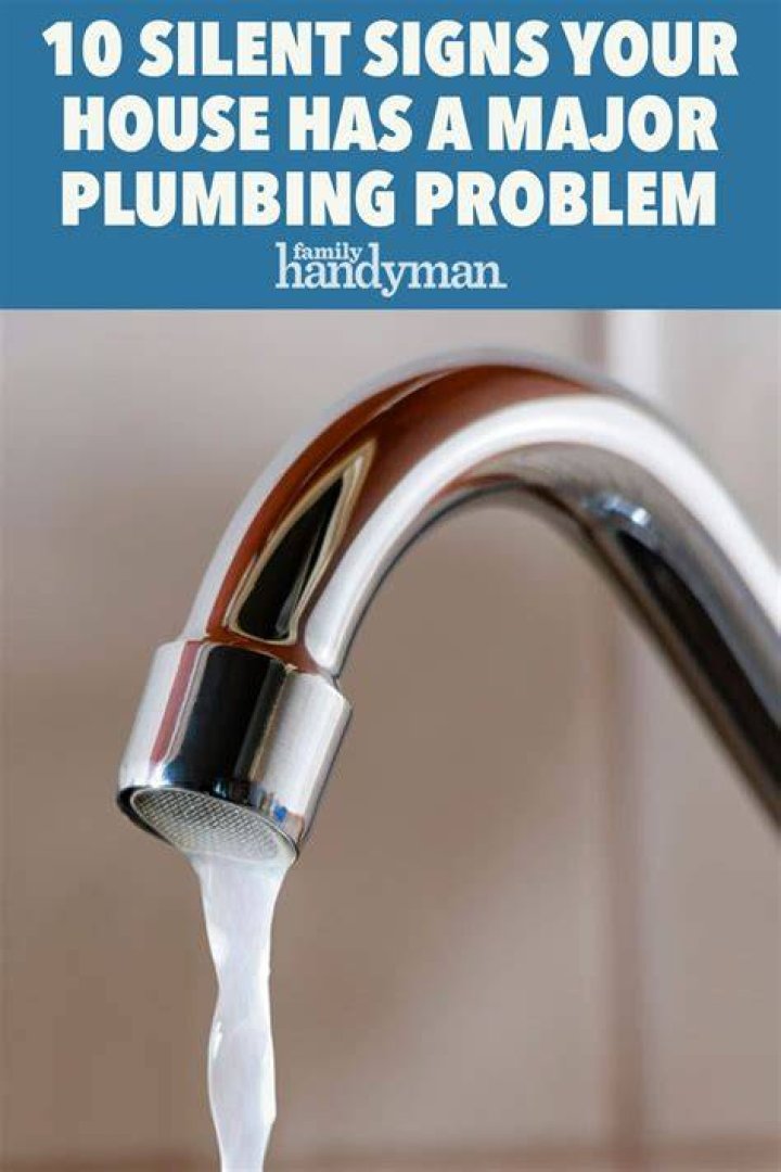 10 Silent Signs Your House has a Major Plumbing Problem