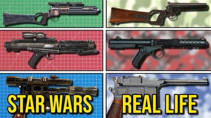 10 Star Wars Blasters Inspired By Real-Life Weapons