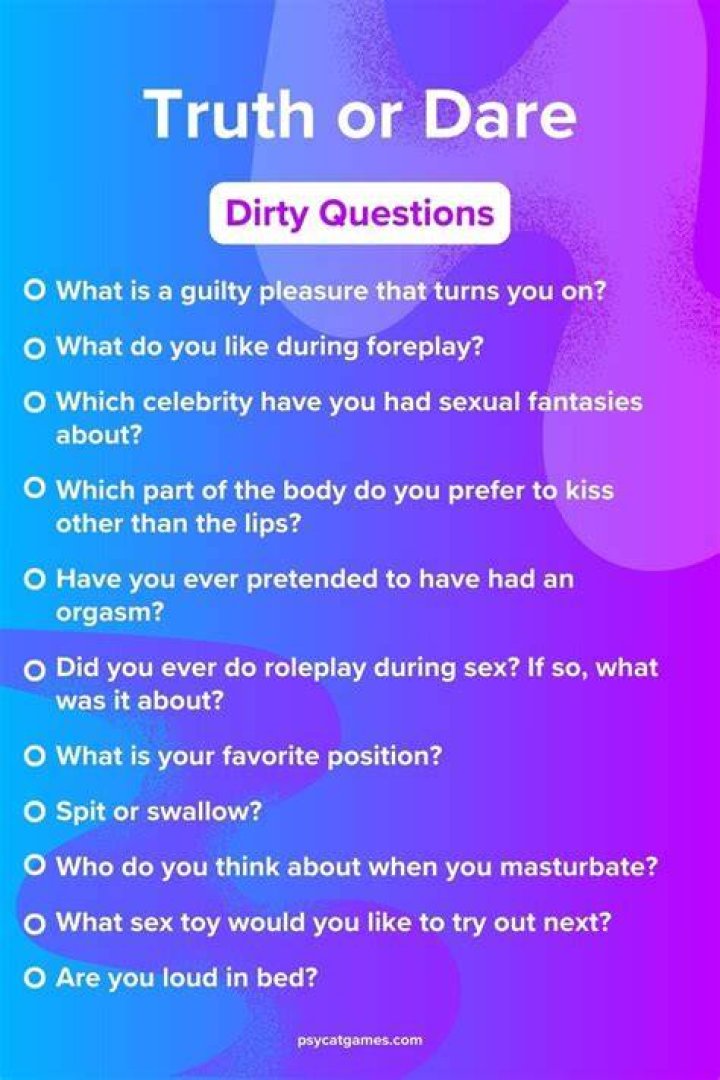 100 Dirty 'Truth or Dare' Questions to Make Things More Interesting