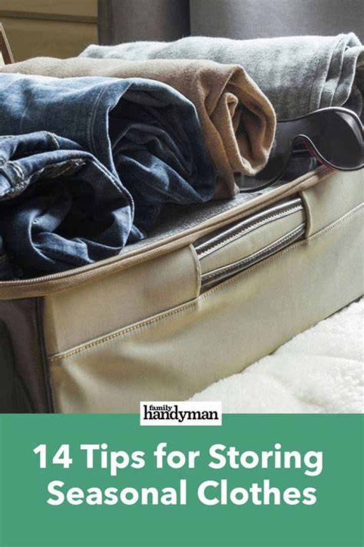 15 Tips for Storing Seasonal Clothes