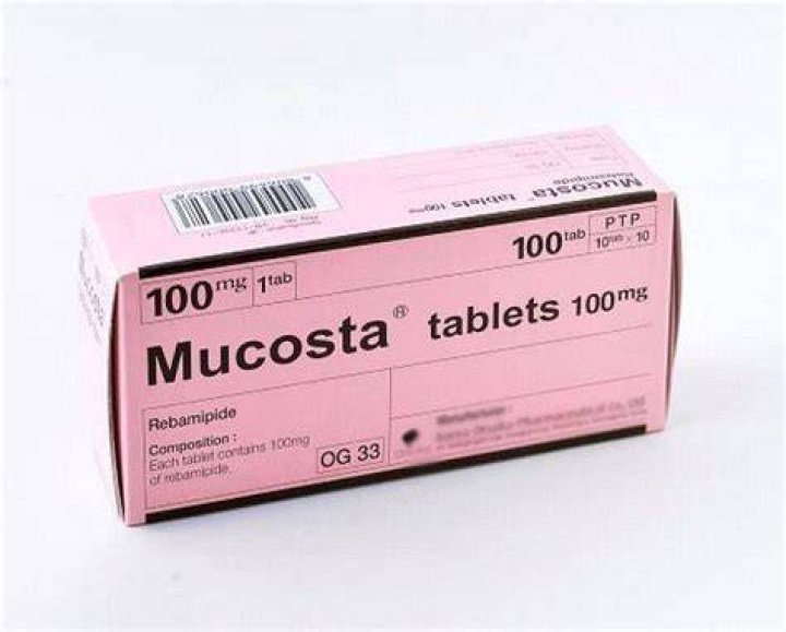 أقراص MUCOSTA ميوكوستا علاج قرحة المعدة