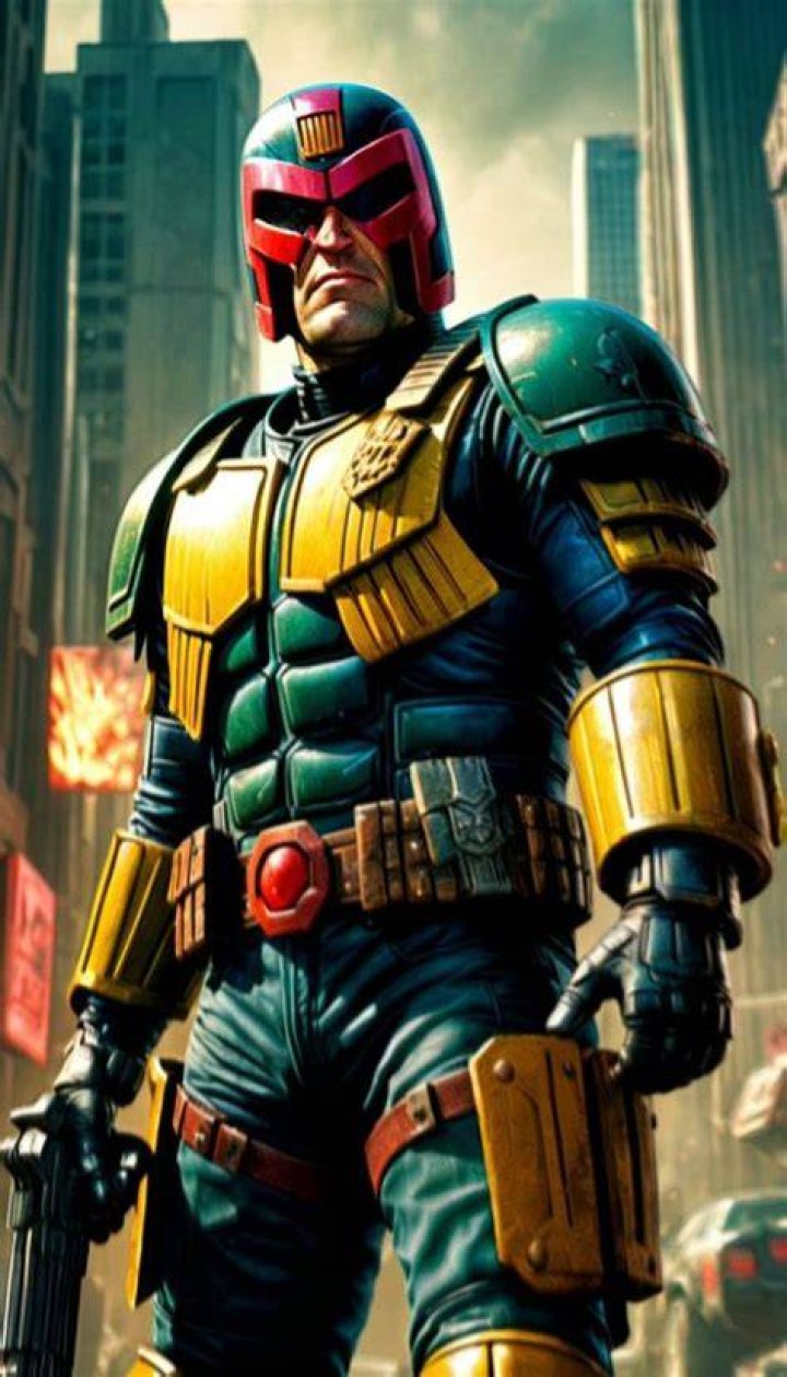#2 Judge Dredd - Best Superhero Cops