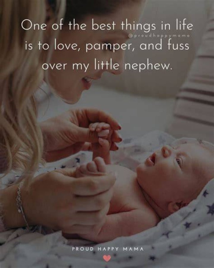 25 Cute Nephew Quotes Sayings Images and Pictures QuotesBae