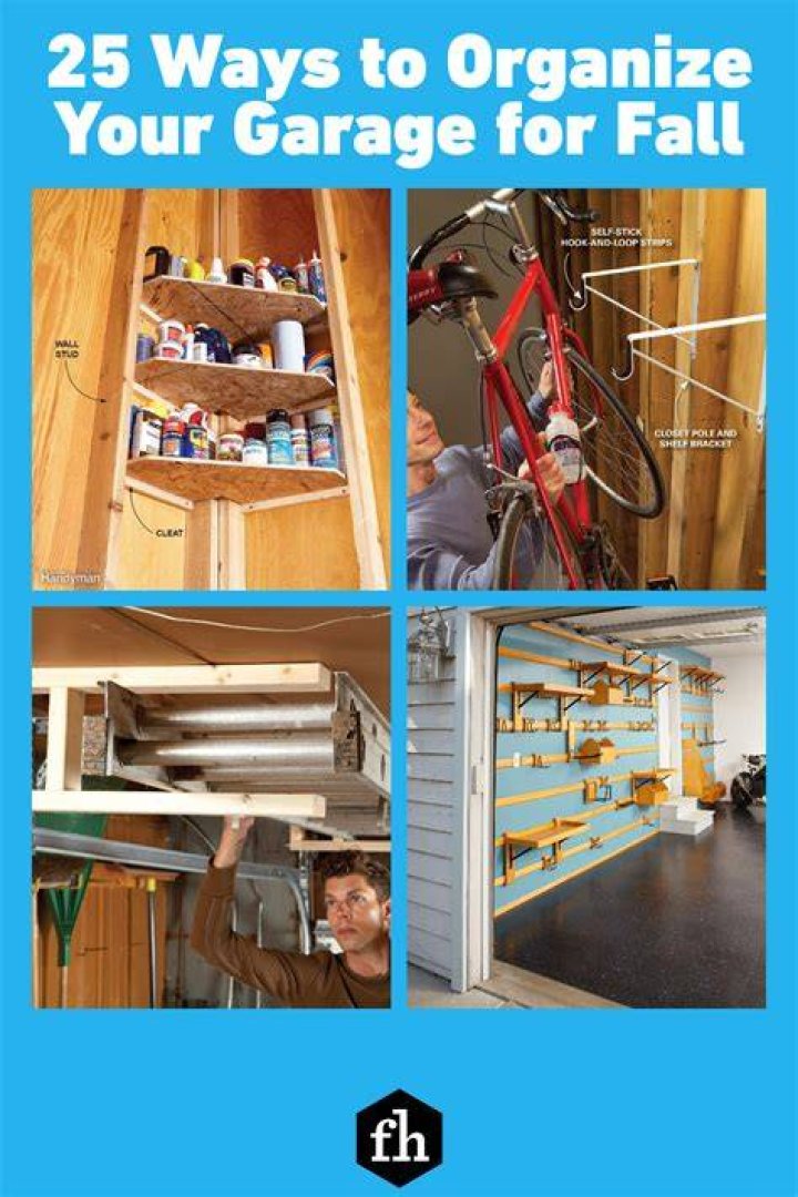 25 Ways to Organize Your Garage for Fall