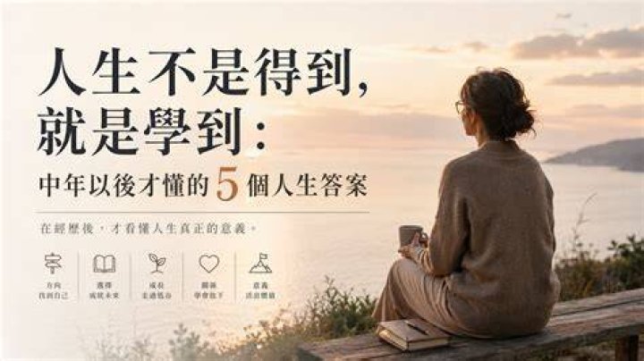 30歲以後才懂的5個人生道理：「做自己喜歡的事不難，能不做自己討厭的事才困難。」