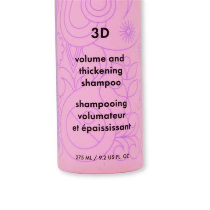 3D Volume and Thickening Shampoo 