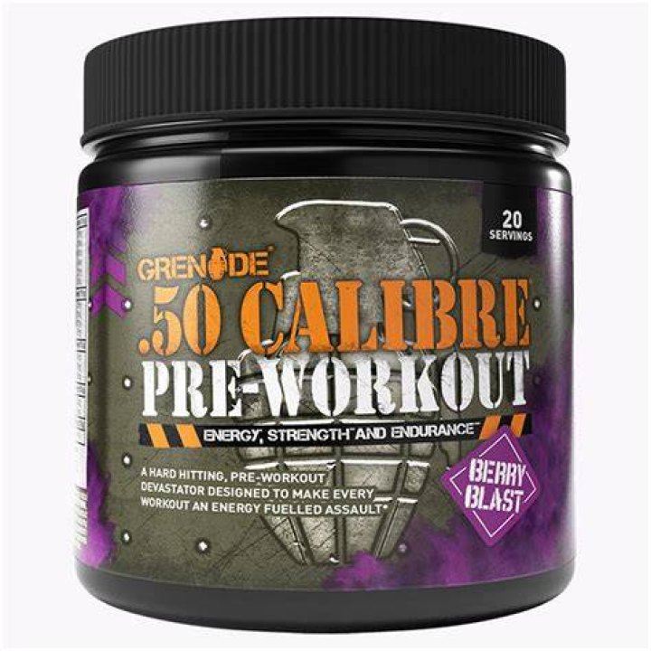50 Calibre Pre-Workout Berry Blast