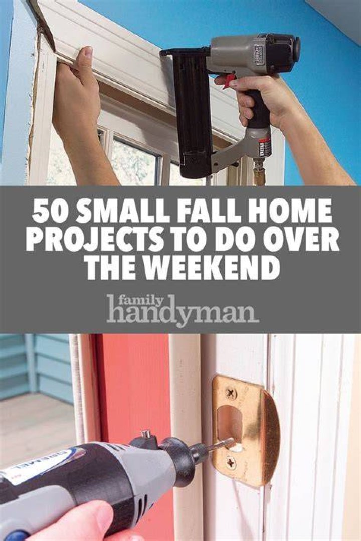 50 Small Fall Home Projects to Do Over the Weekend