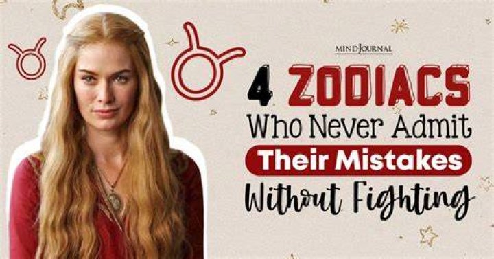 6 Zodiac Signs who Never Believe in Admitting their Mistakes