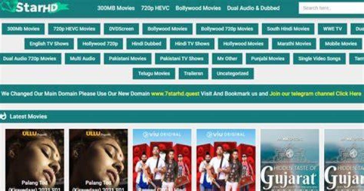 7starhd Movies Download 2023 Free Dual Audio 300Mb, Bollywood