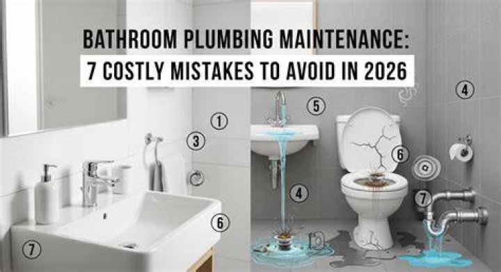 9 Bathroom Plumbing Mistakes to Avoid