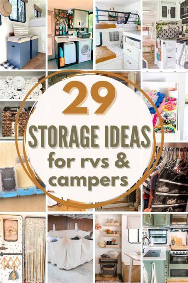 9 Camper Storage Ideas to Organize Your Space