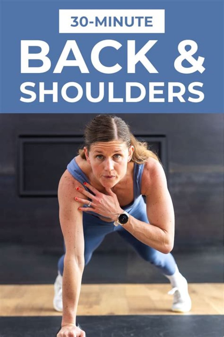 A 16-Minute Back and Shoulder Workout