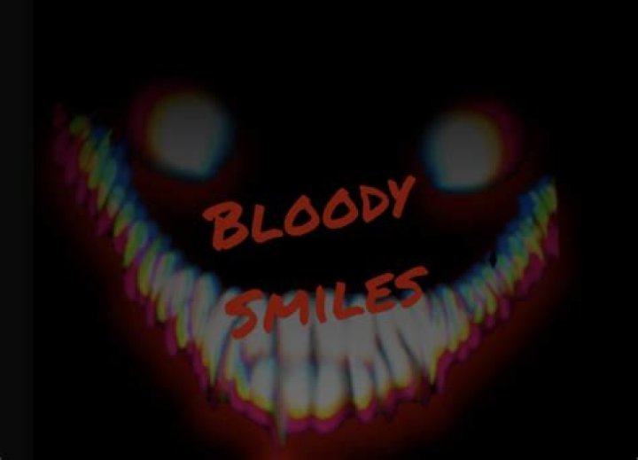 A bloody Sam smiles at something