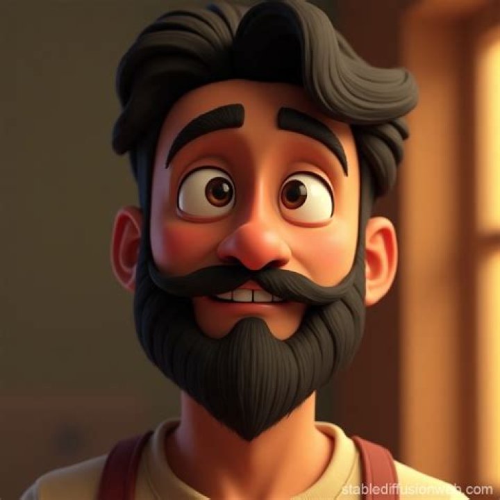 A character looking directly into the camera in A Funny Thing Happened On The Way To The Forum with two other characters embracing in the background