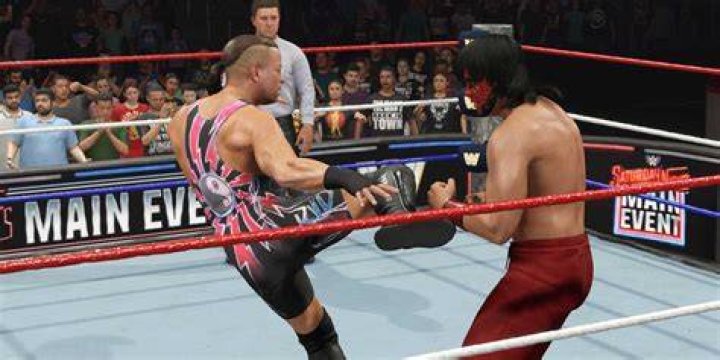 A horrifying glitch in WWE 2K20
