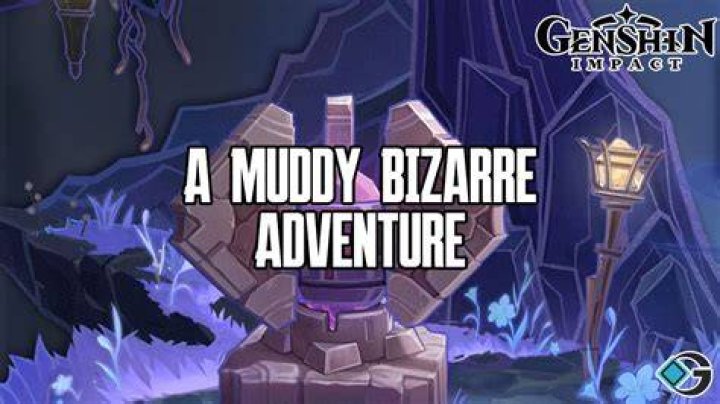 A Muddy Bizarre Adventure event detail sheet for Genshin Impact version 2.7