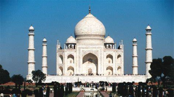 A picture of Taj and his father