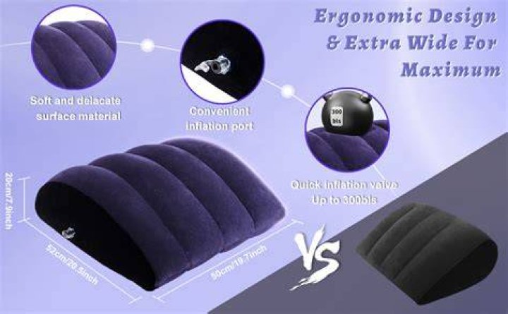 A sex pillow is like a yoga block, but for your sex life