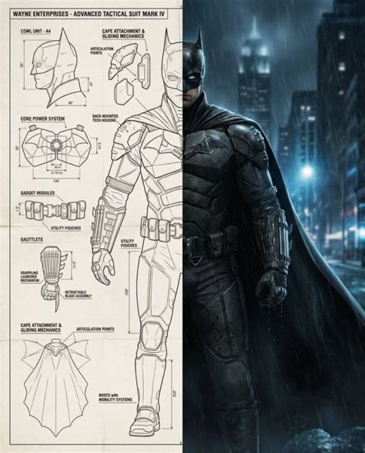 A split screen of Batman's greatest villains.