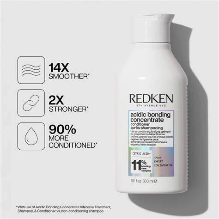 Acidic bonding concentrate
