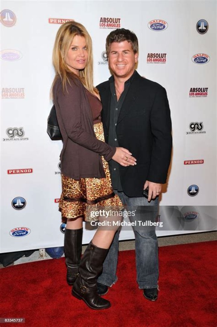 Actor Jason Hervey arrives with wife Shannon at the benefit grand