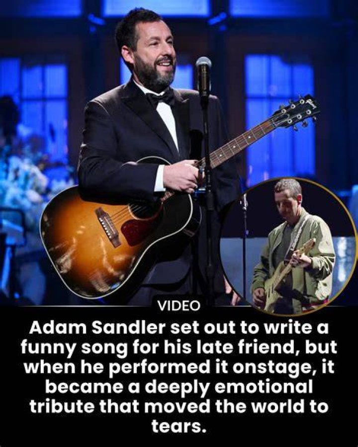 Adam Sandler Says It's Emotional Singing Tribute Song for Chris Farley