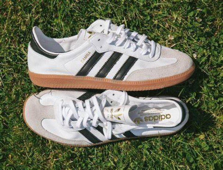 Adidas Samba Decon White, Black & Grey END.