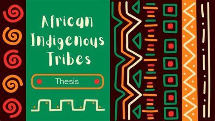 african indigenous tribes