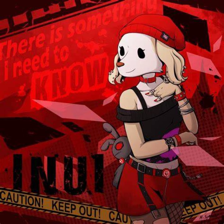 Aggretsuko Inui by MicroBihon on Newgrounds