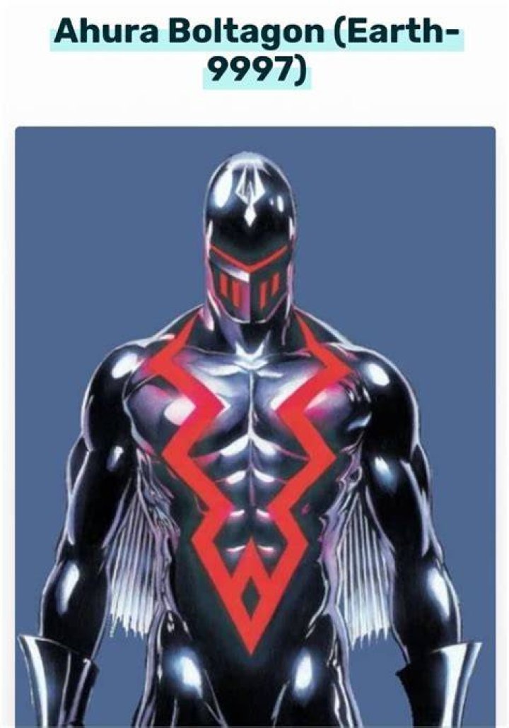 Ahura Boltagon, the Inhuman Son of Black Bolt and Medusa