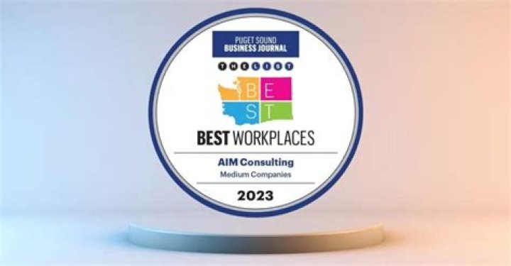 AIM Consulting Named One of the Top 100 Best Places to Work in Washington State for 2019