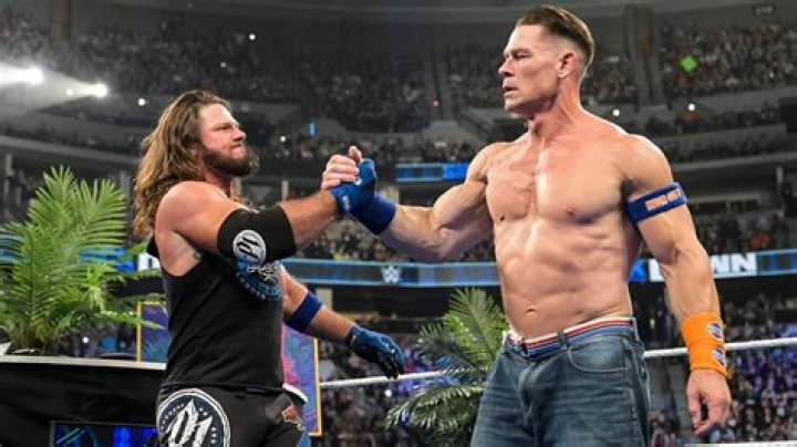 AJ Styles v John Cena Money in the Bank 2016 Cropped