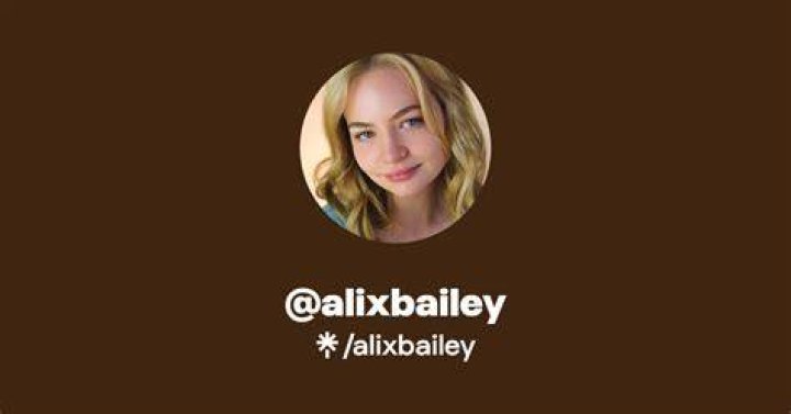 alix bailey profile