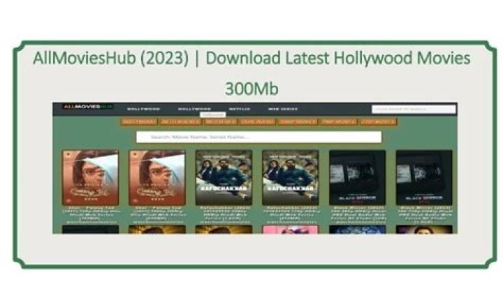 Allmovieshub 300mb 480p 720p Movies Download What Is And How It Used
