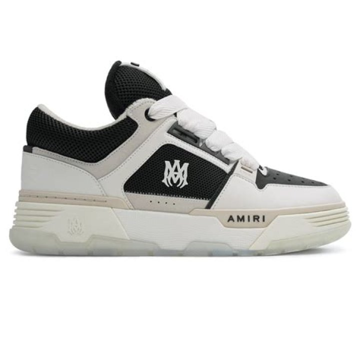 Amiri MA1 Two Tone White Black Sneaker Crepslocker