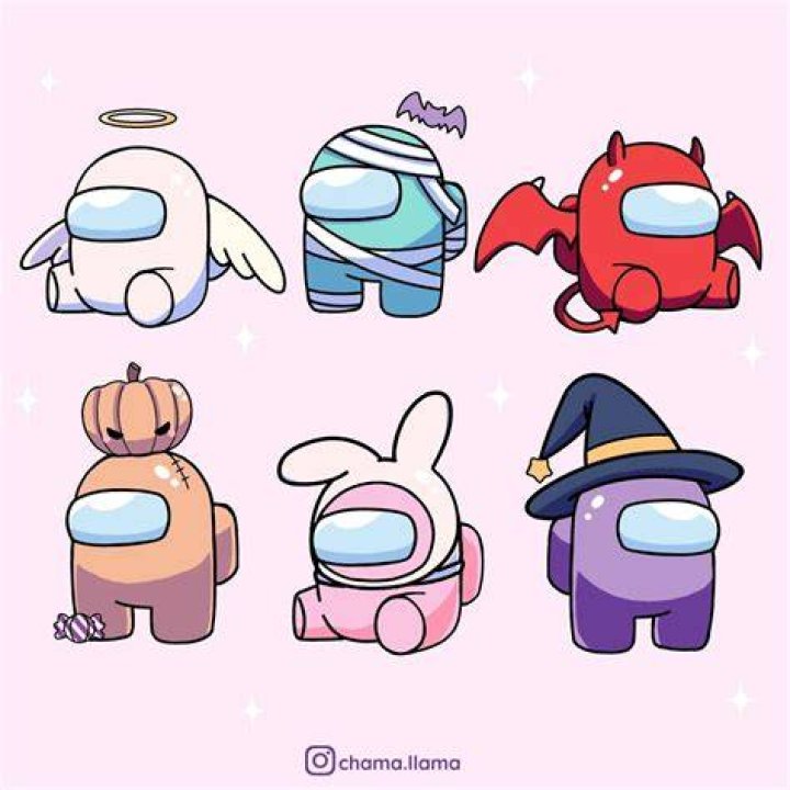 Among Us Halloween Cuties Cute Doodles Cute Easy Draw vrogue.co