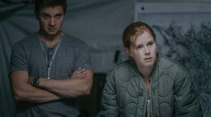 Amy Adams tries to communicate with the aliens in Arrival