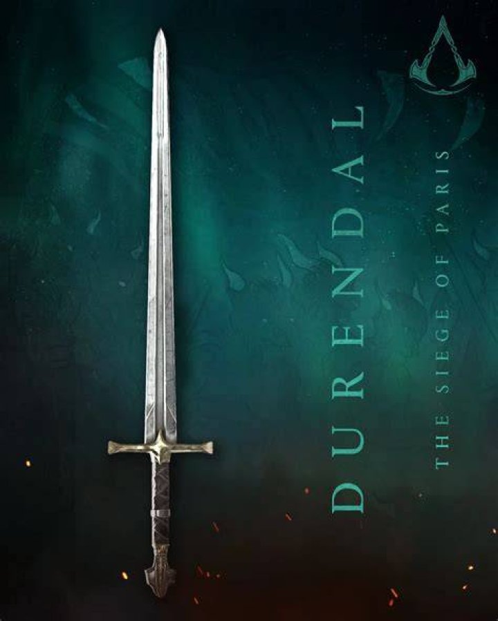 An image of the Durendal in Assassin&rsquo;s Creed Valhalla.