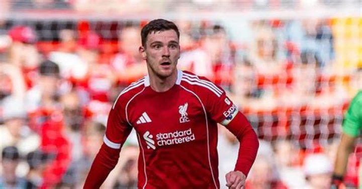 Andrew Robertson's age, wife, stats, contract, Instagram, salary