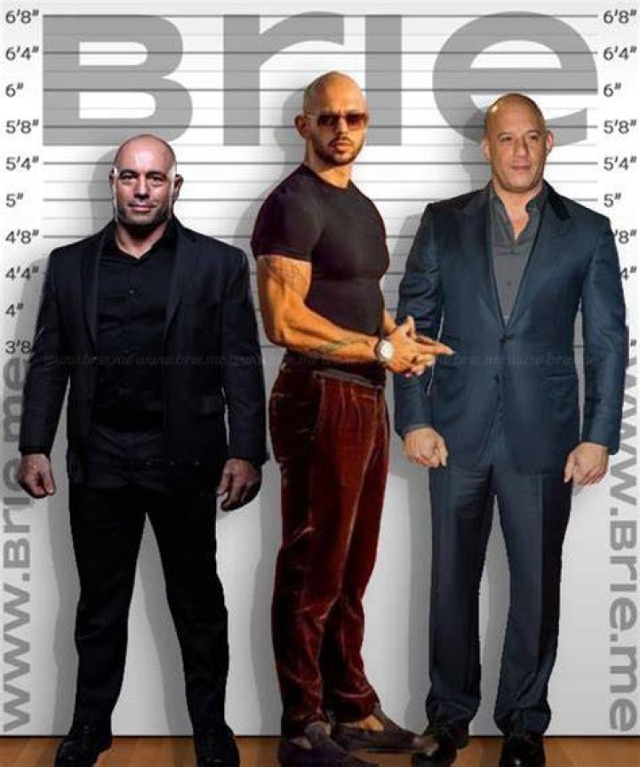 Andrew Tate Height In Cm