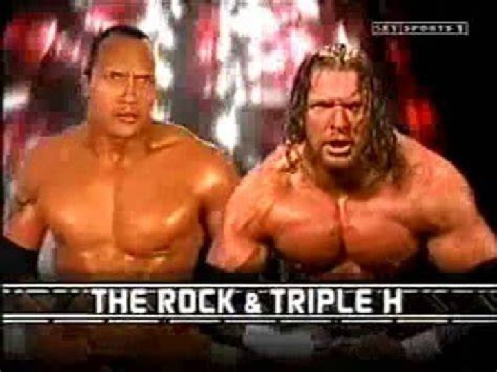 Angle v Rock v Triple H