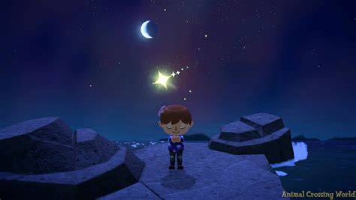 animal crossing new horizon meteor shower