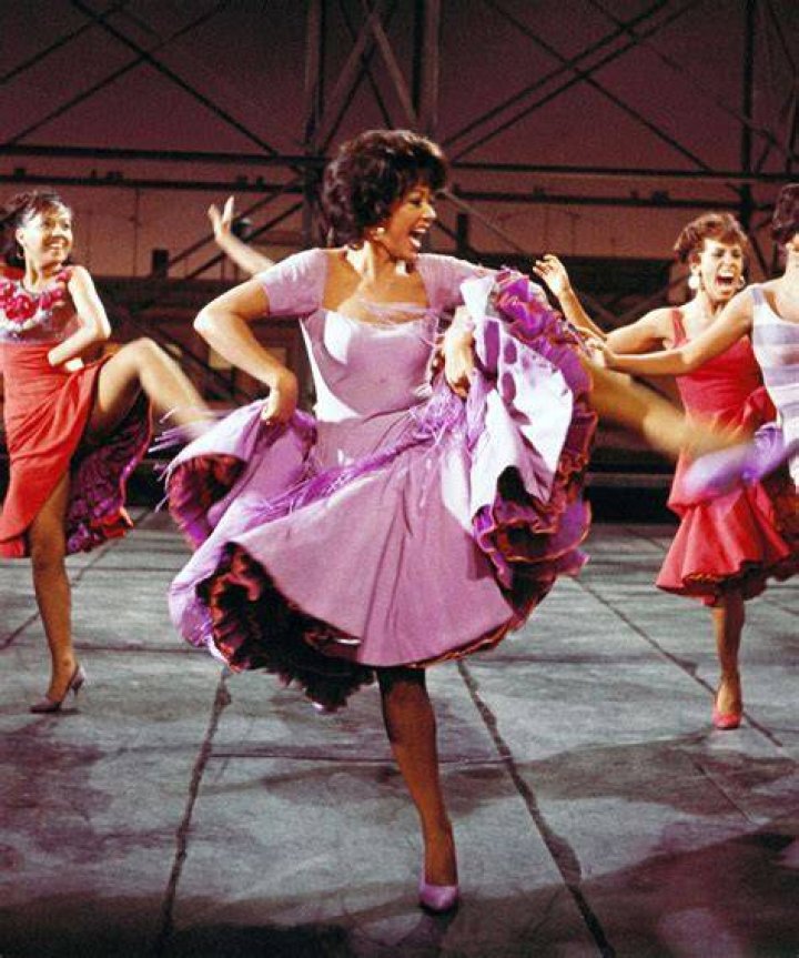 Anita dancing in West Side Story.