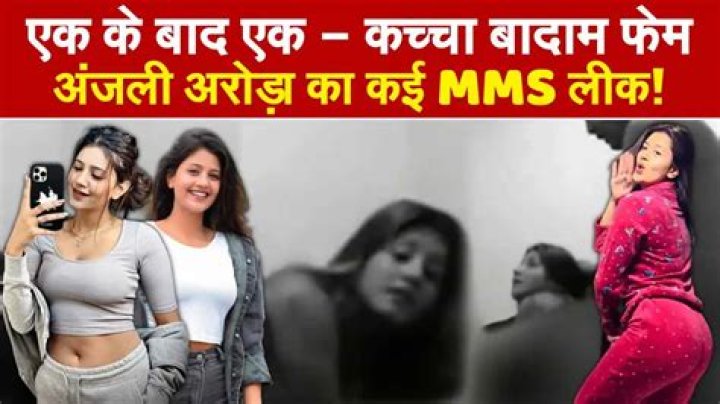 Anjali Arora Leaked MMS Kacha Badam Girl Is Posing With A Man Who