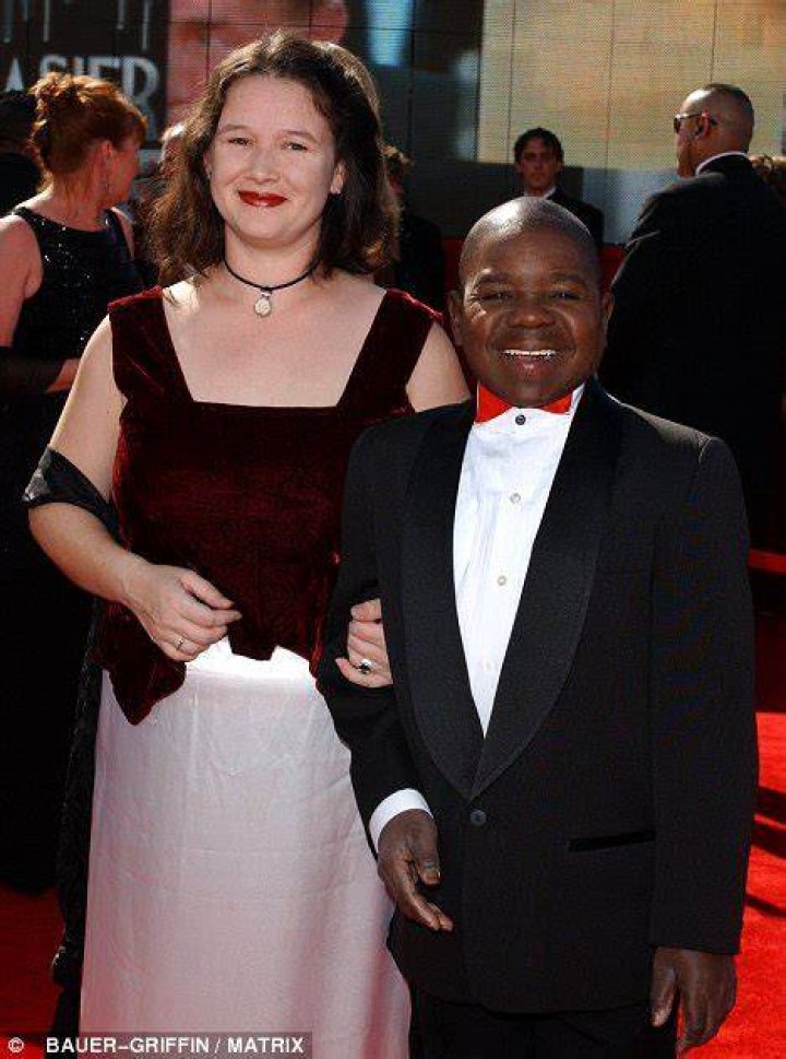 Anna Gray & Gary Coleman during The 55th Annual Primetime Emmy Awards