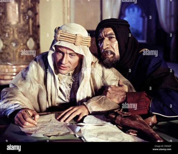 Anthony Quinn Peter OToole Omar Sharif LAwrence of Arabia