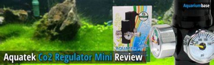 AQUATEK CO2 Regulator Mini