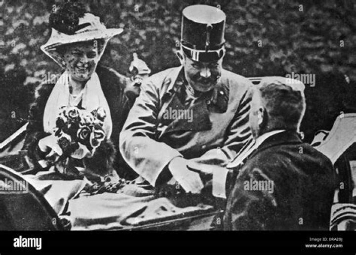 Archduke Franz Ferdinand and his wife Sophie, before their assassination on June 28, 1914. Photo / Getty Images